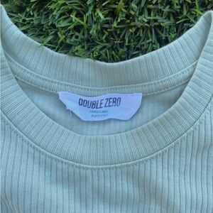 Double Zero Ribbed Bodycon Dress | Size Large